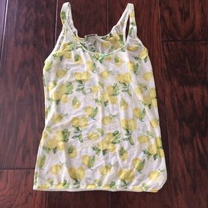 Dolce & Gabbana Intimo Lemon Mesh Night Top